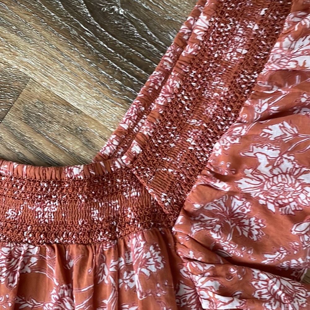 Free People Bonita Printed Midi Dress NWOT - Picture 3 of 15